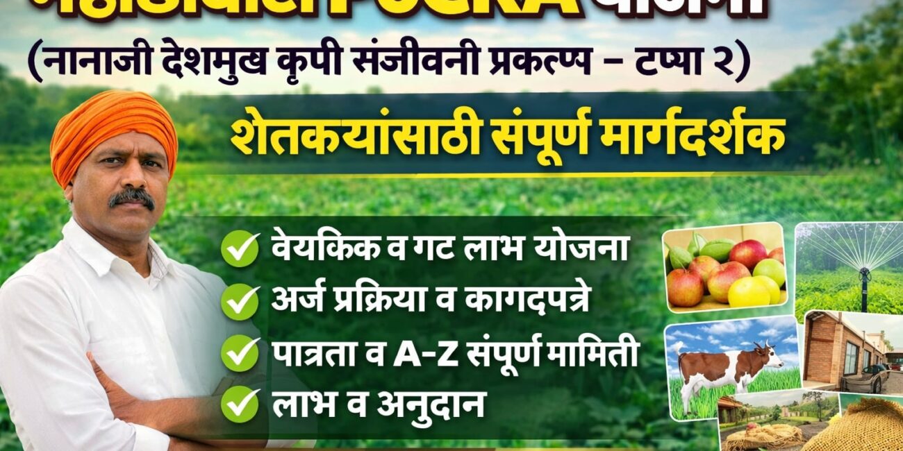 PoCRA योजना काय आहे