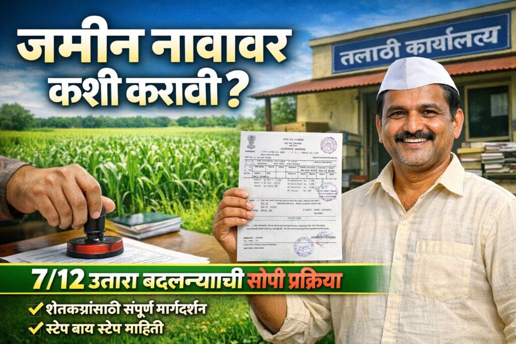 jamin navavr kashi karavi