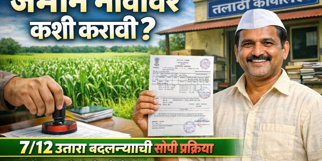 jamin navavr kashi karavi