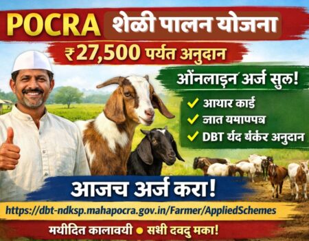 शेळी पालन पोकरा योजना